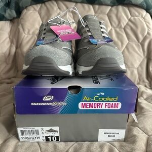 Skechers Gray Air-Cooled Sneakers